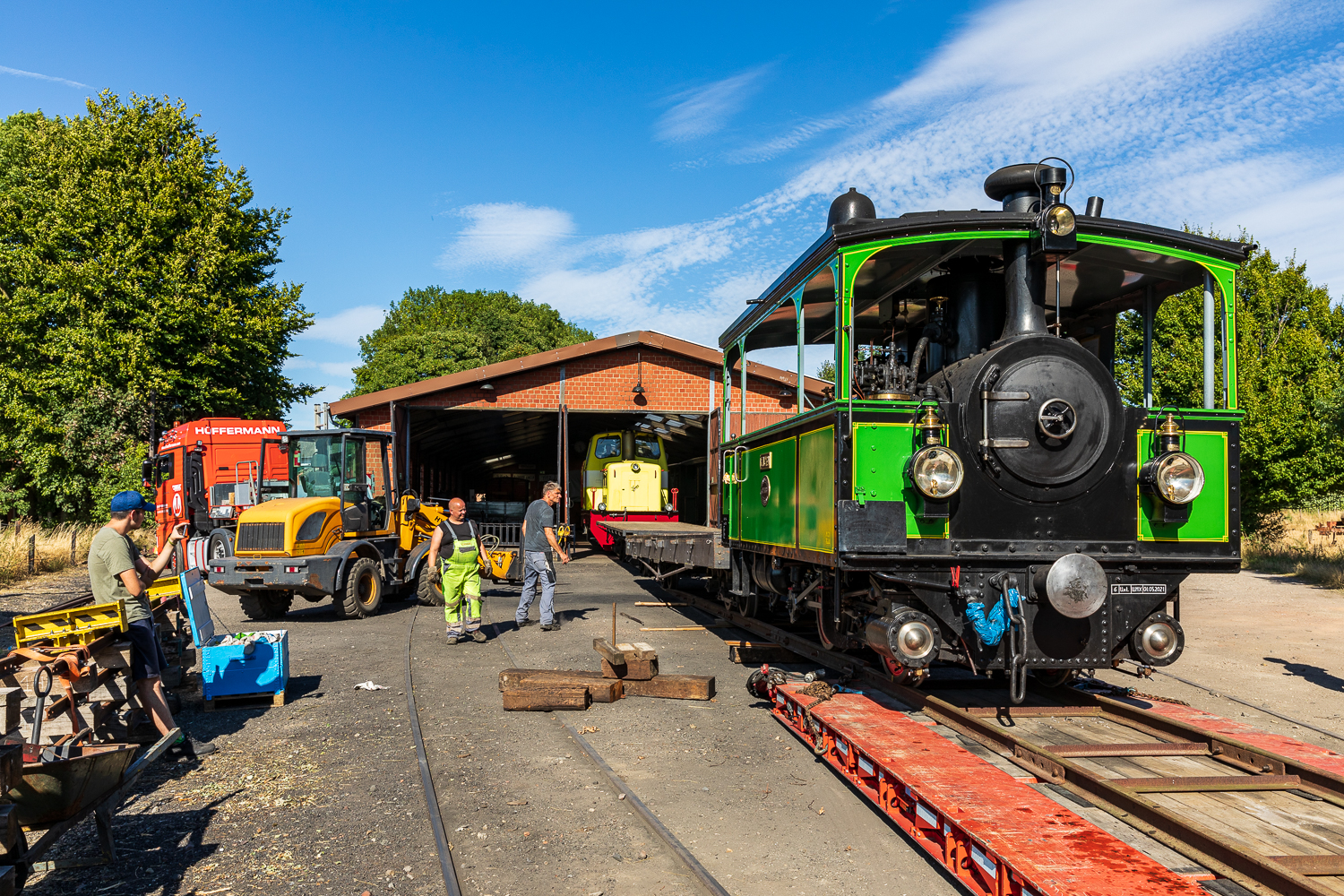 Chiemseebahn LAURA bald auf festen Schienen